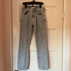 Blue baggy girl jeans from PACSUN